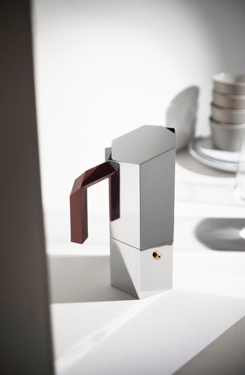 ALESSI Menhir 3-Cup Espresso Coffeemaker, Alternate, color, 