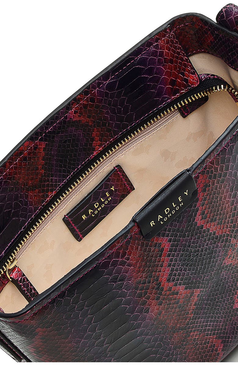 Radley Petticoat Hill Small Shoulder Bag, Alternate, color, Cassis