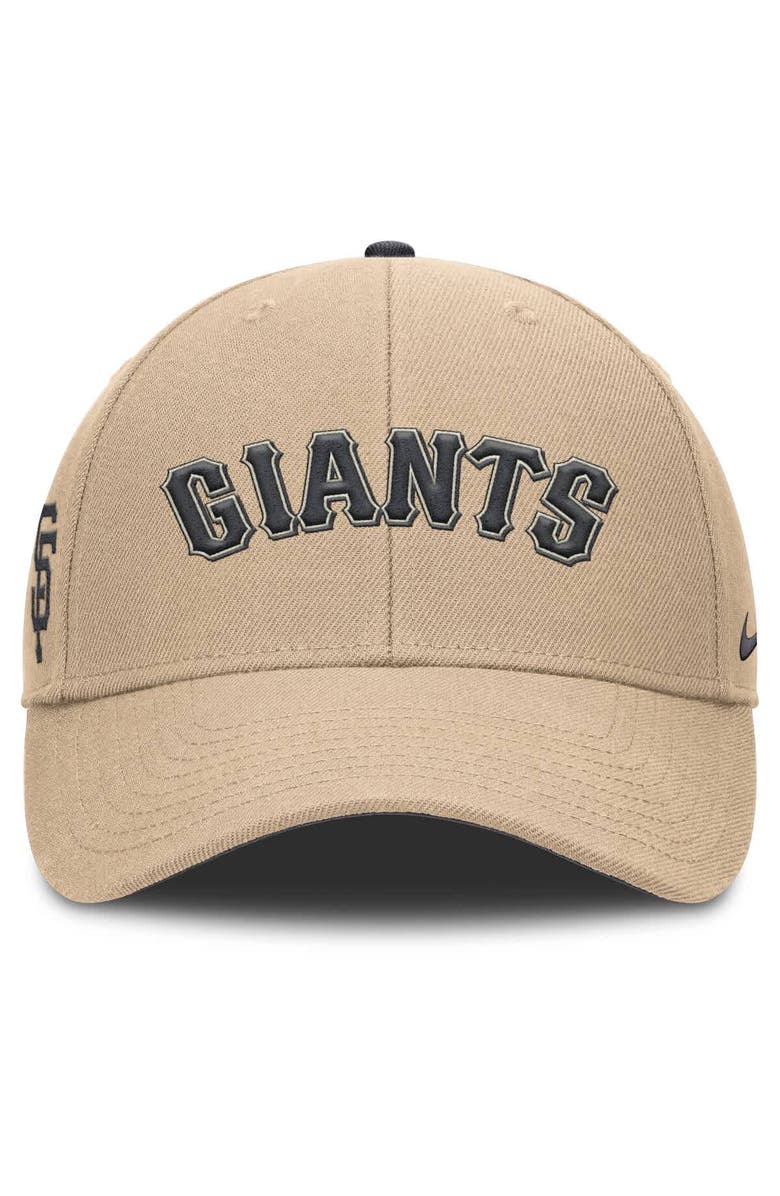 Nike Men's Nike Khaki San Francisco Giants Rise Adjustable Hat, Alternate, color, Khaki