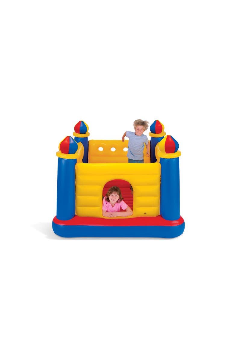 Jumpolene Castle Bouncer, Inflatable, 120Lb Capacity, Kids, Alternate, color, Multicolored