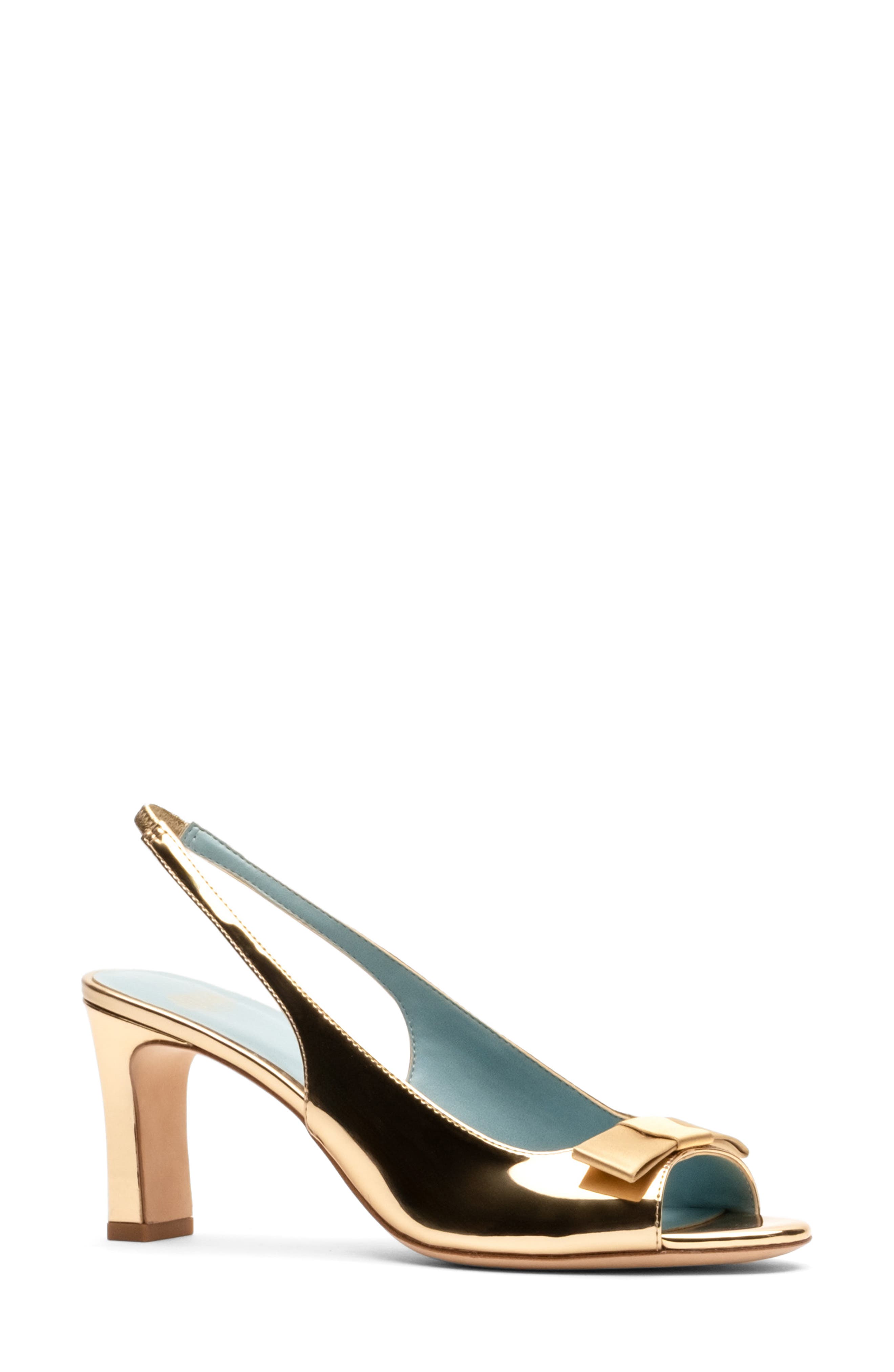Frances Valentine Reese Slingback Sandal, Main, color, Platino