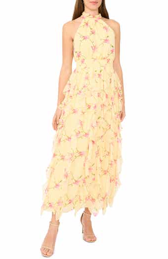 Smocked Maxi Halter Dress