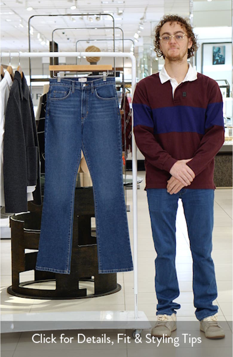 The Valentina Super High Waist Bootcut Jeans, sales video thumbnail