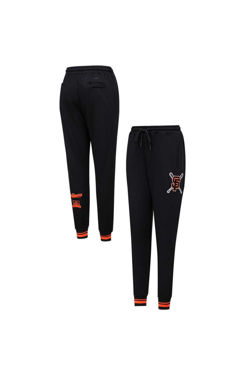 PRO STANDARD Women's Pro Standard Black San Francisco Giants Mash Up Sweatpants, Main, color, Black