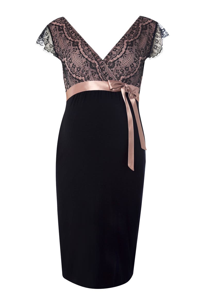 Tiffany Rose Maternity Rosa Maternity Dress, Alternate, color, Vintage Blush