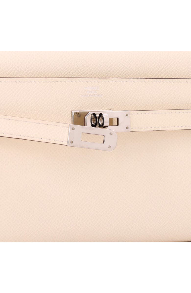 Pre-Owned Hermes Kelly To Go Wallet Verso Epsom, Alternate, color, Verso - Nata/Jaune Poussin