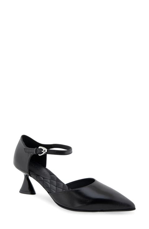 January Ankle Strap Pointed Toe Pump (Women)