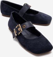 Forever & Always Shoes Jonas Leather Ballet Flat