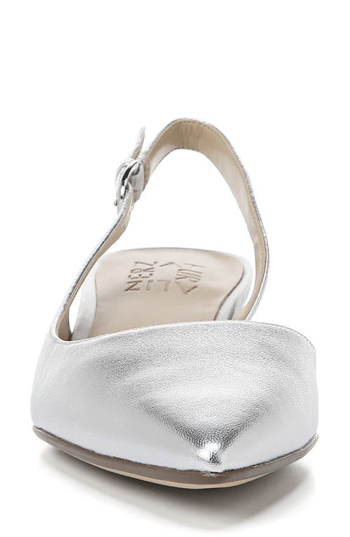 Naturalizer Banks Pump In Silver