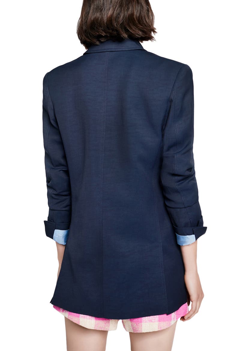 Oversize Blazer, Alternate, color, NAVY