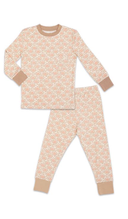 Emerson Fitted Long Sleeve 2-Piece Pajamas