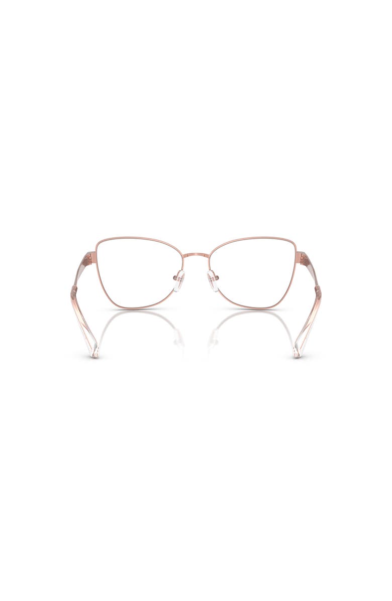 Michael Kors 56mm Butterfly optical glasses, Alternate, color, Pink