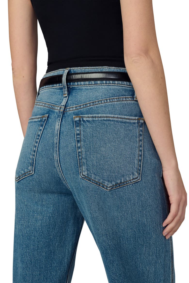 The Mia High Waist Twisted Wide Leg Jeans, Alternate, color, WONDEROUS