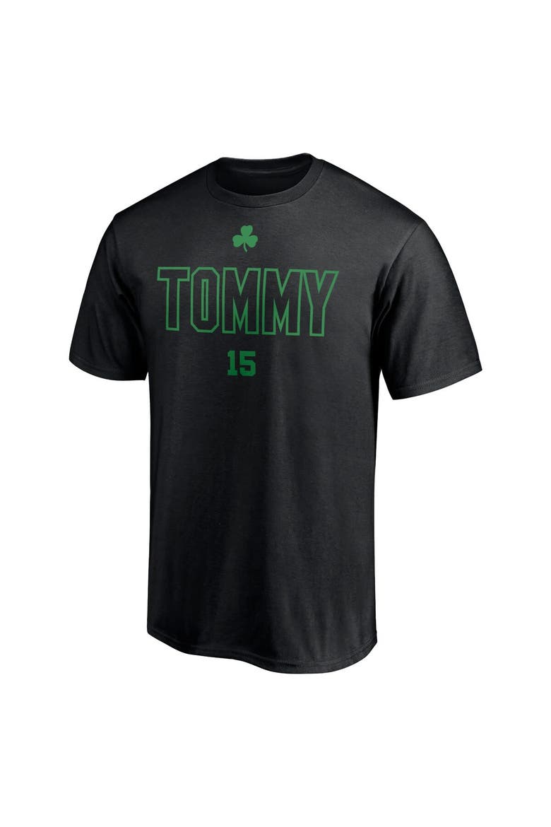 Men's Fanatics Branded Tom Heinsohn Black Boston Celtics T-Shirt, Alternate, color, Black
