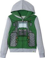 John Deere Fleece Zip-Up Hoodie
