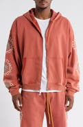 DIET STARTS MONDAY Sol Graphic Zip Hoodie