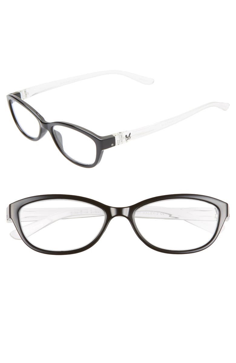 Bunny Eyez The Haley 48mm Oval Reading Glasses, Main, color, 
