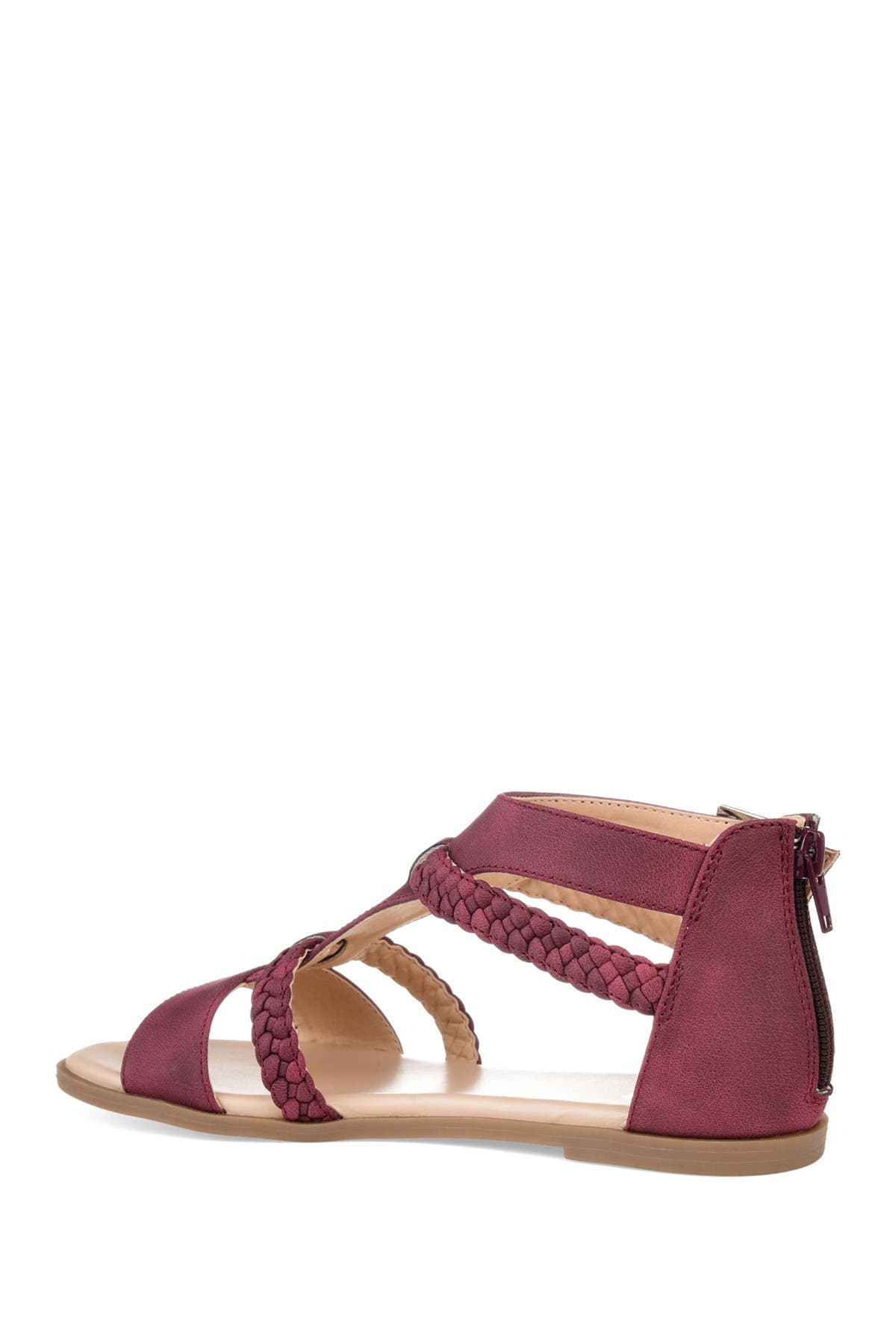Journee Collection Florence Sandal, Alternate, color, Purple