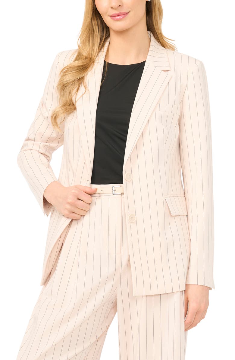 Halogen<sup>®</sup> Pinstripe Blazer, Main, color, Birch