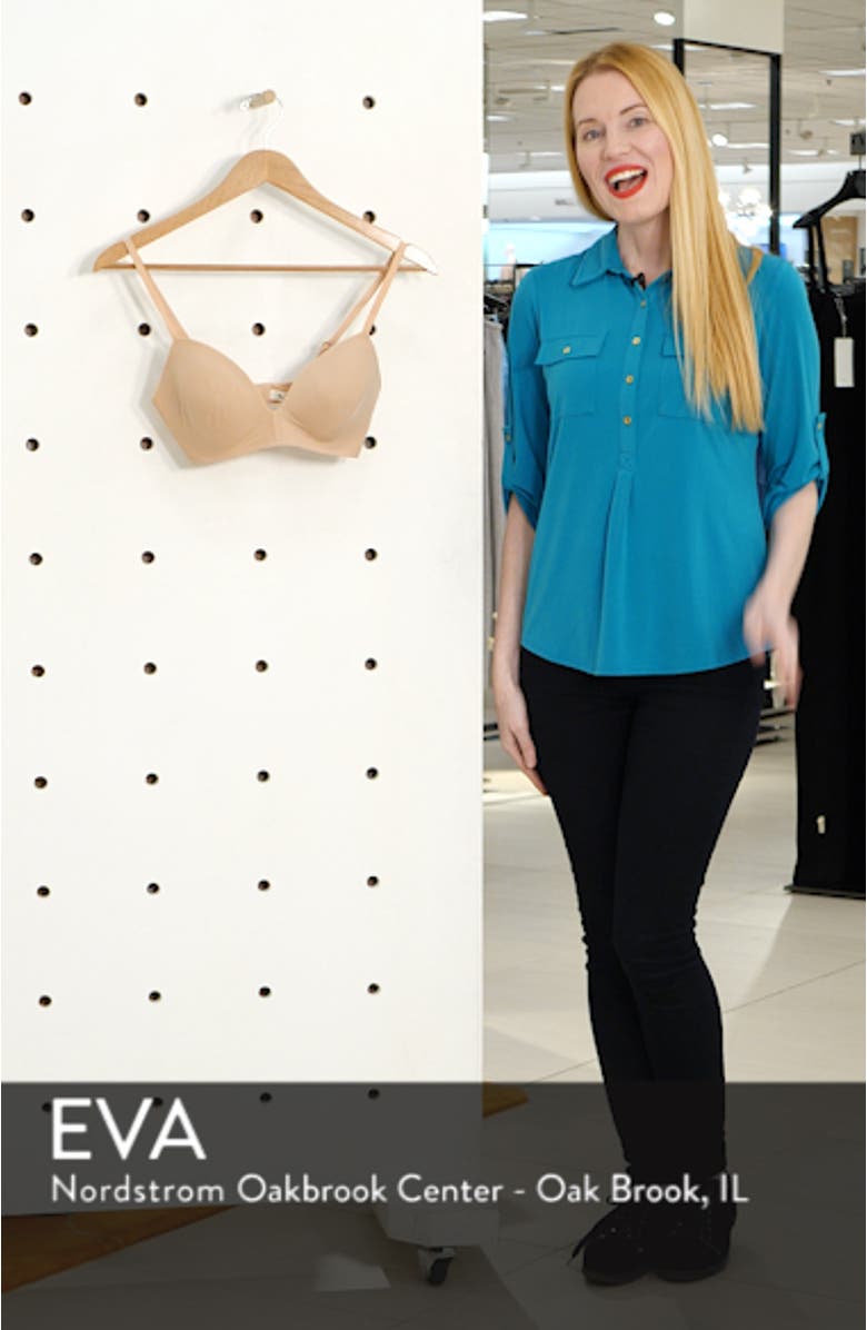 Marta Mesh Trim Wireless T-Shirt Bra, sales video thumbnail