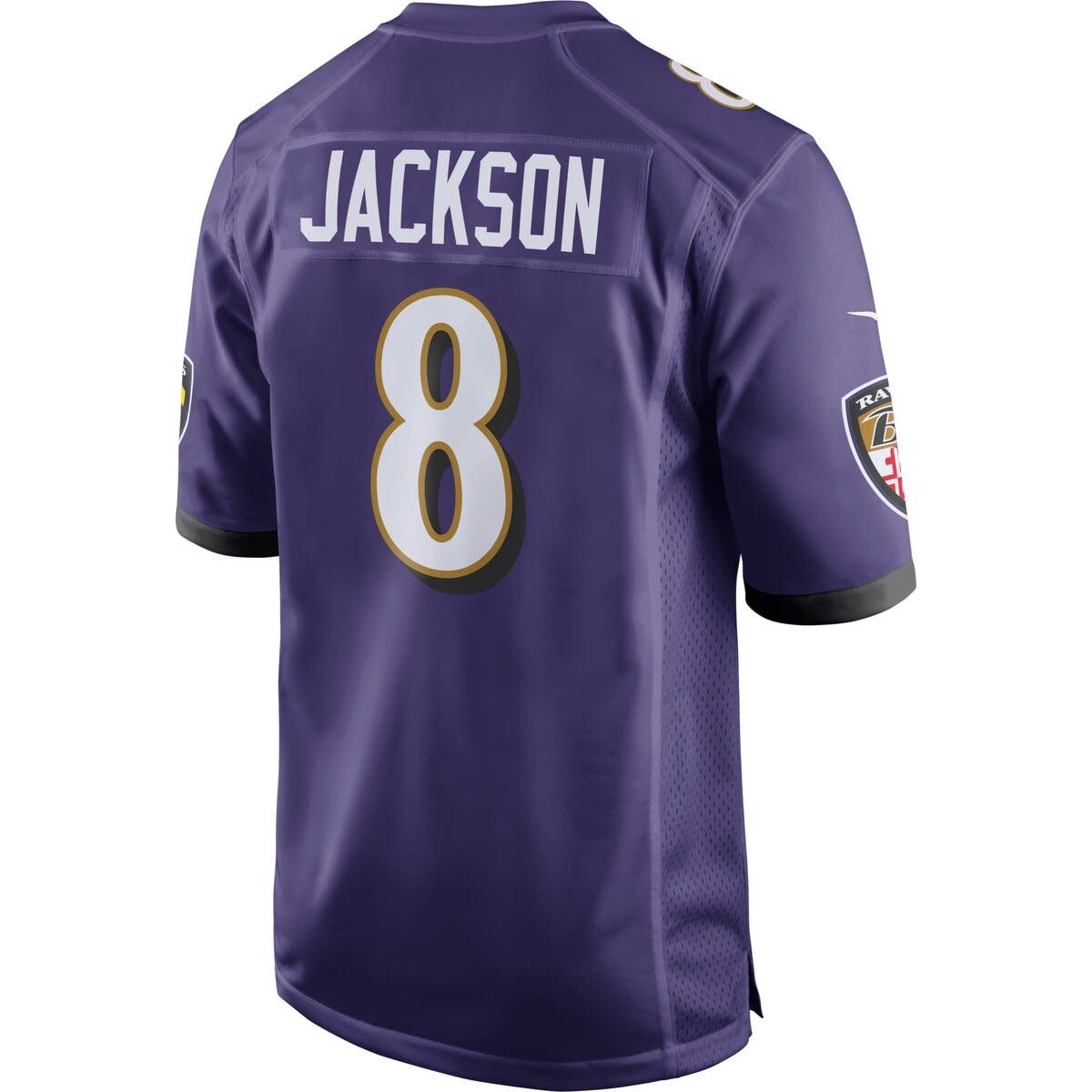 Nike Men's Nike Lamar Jackson Purple Baltimore Ravens Game Jersey |  Nordstrom