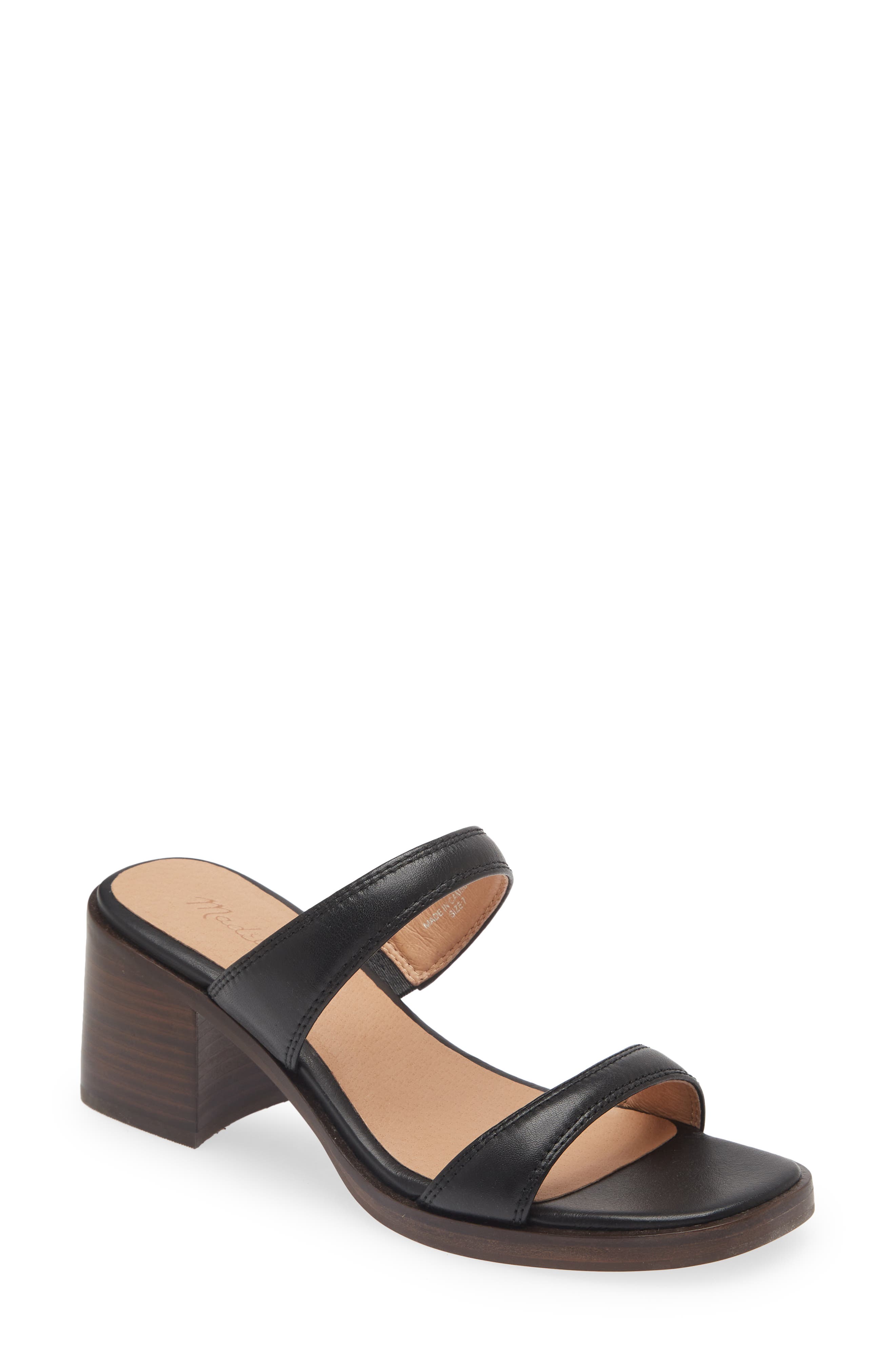Madewell The Saige Double Strap Sandal, Main, color, 