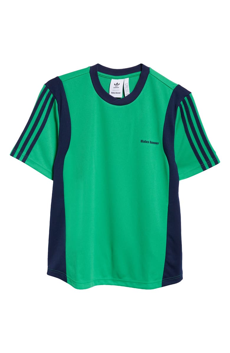 ADIDAS X WALES BONNER x Wales Bonner 3-Stripes Recycled Polyester T-Shirt, Alternate, color, 