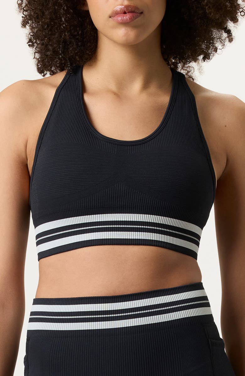 FILA Lucky Ace Seamless Sports Bra, Main, color, 