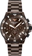 Emporio Armani World Explorer Solar Chronograph Ceramic Watch