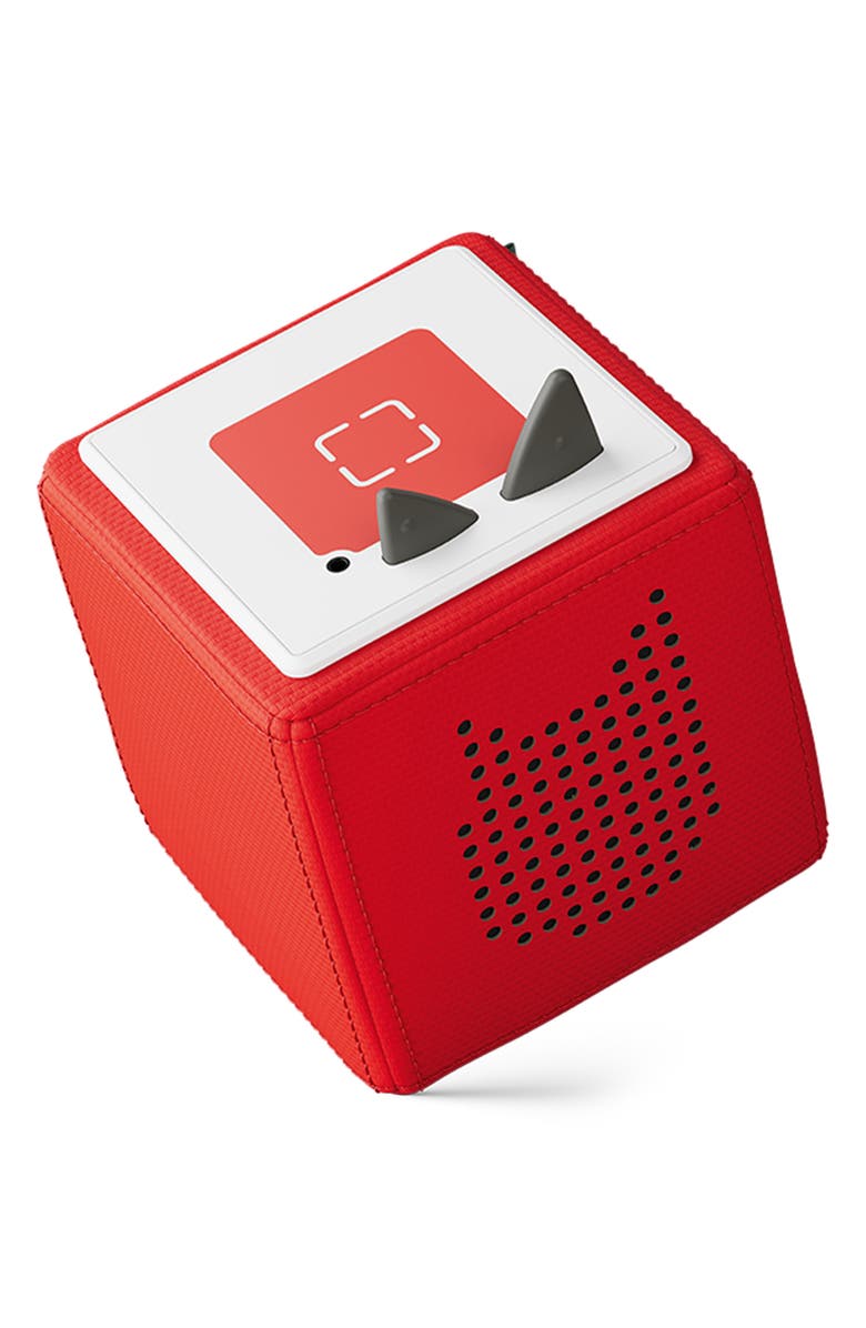 tonies Red Toniebox Playtime Puppy Starter Set & Pixar<sup>®</sup> Cars 2-Pack McQueen & Mater Audio Character Bundle, Alternate, color, Multicolor