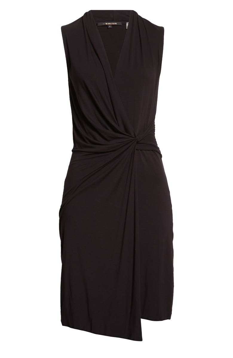 KOBI HALPERIN Maureen Twist Front Sleeveless Dress, Alternate, color, 