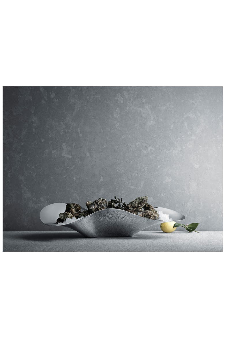 Indulgence Oyster Tray, Alternate, color, STAINLESS STEEL