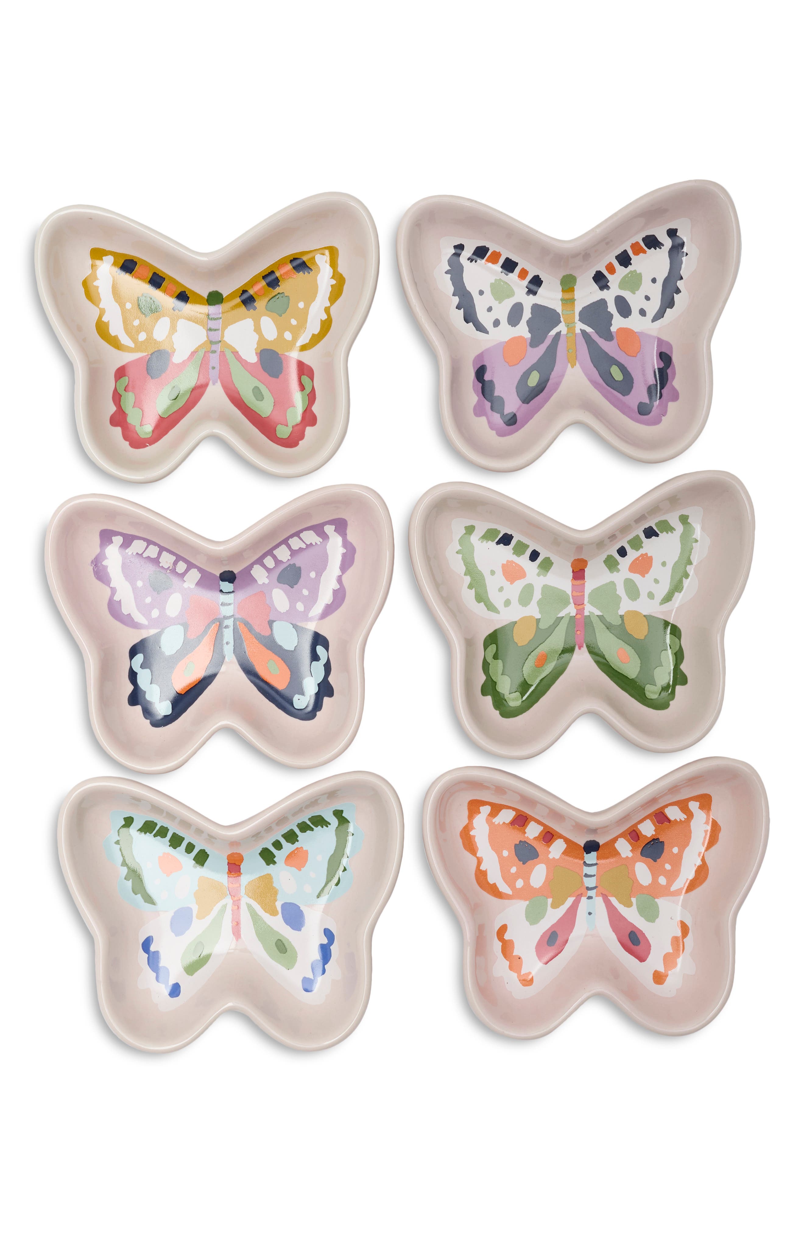 Flutter By Set of 6 Pinch Bowls