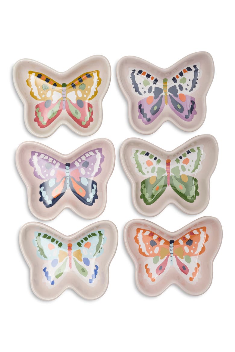 Flutter By Set of 6 Pinch Bowls, Main, color, MULTI