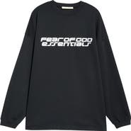 Fear of God Essentials '90s Logo Long Sleeve Graphic T-Shirt