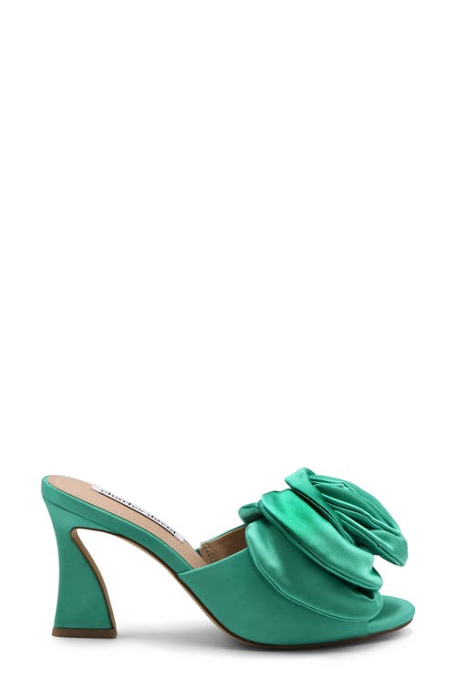 Charles David Kimchi Floral Satin Sandal In Spring Green