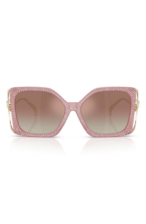 58mm Square Sunglasses