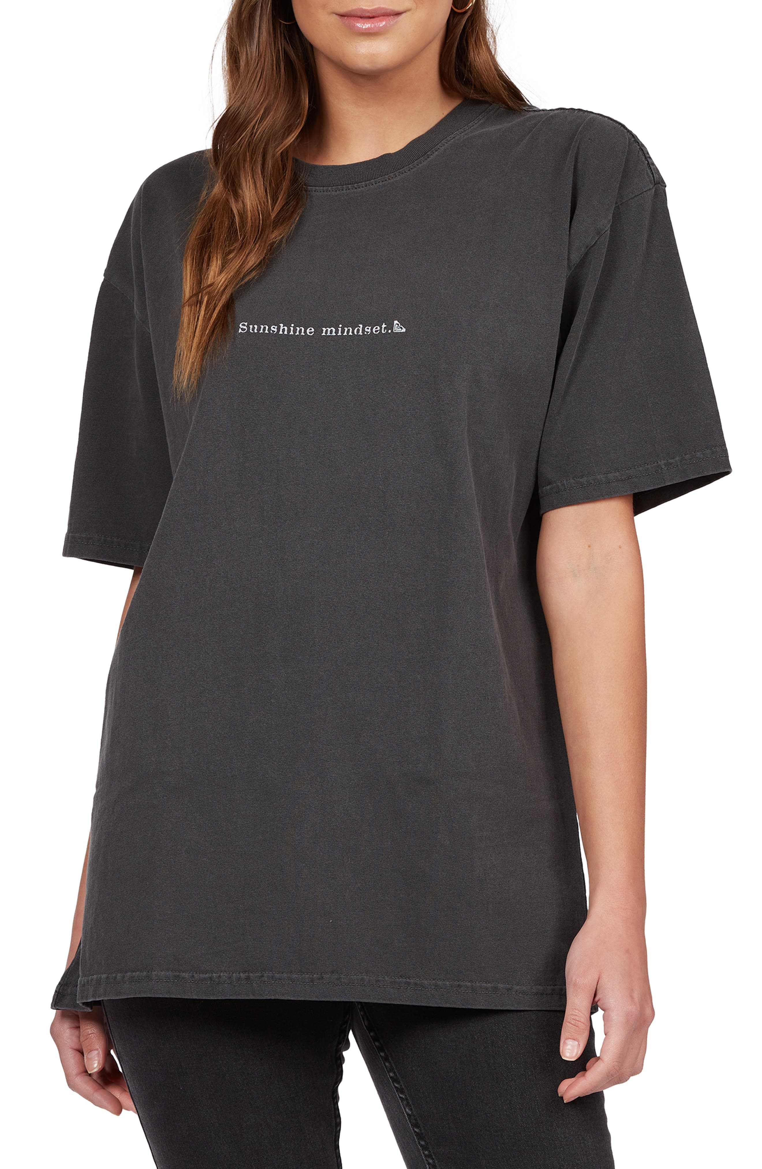 Roxy Sunshine Mindset Cotton Graphic Tee (Women) | Nordstromrack