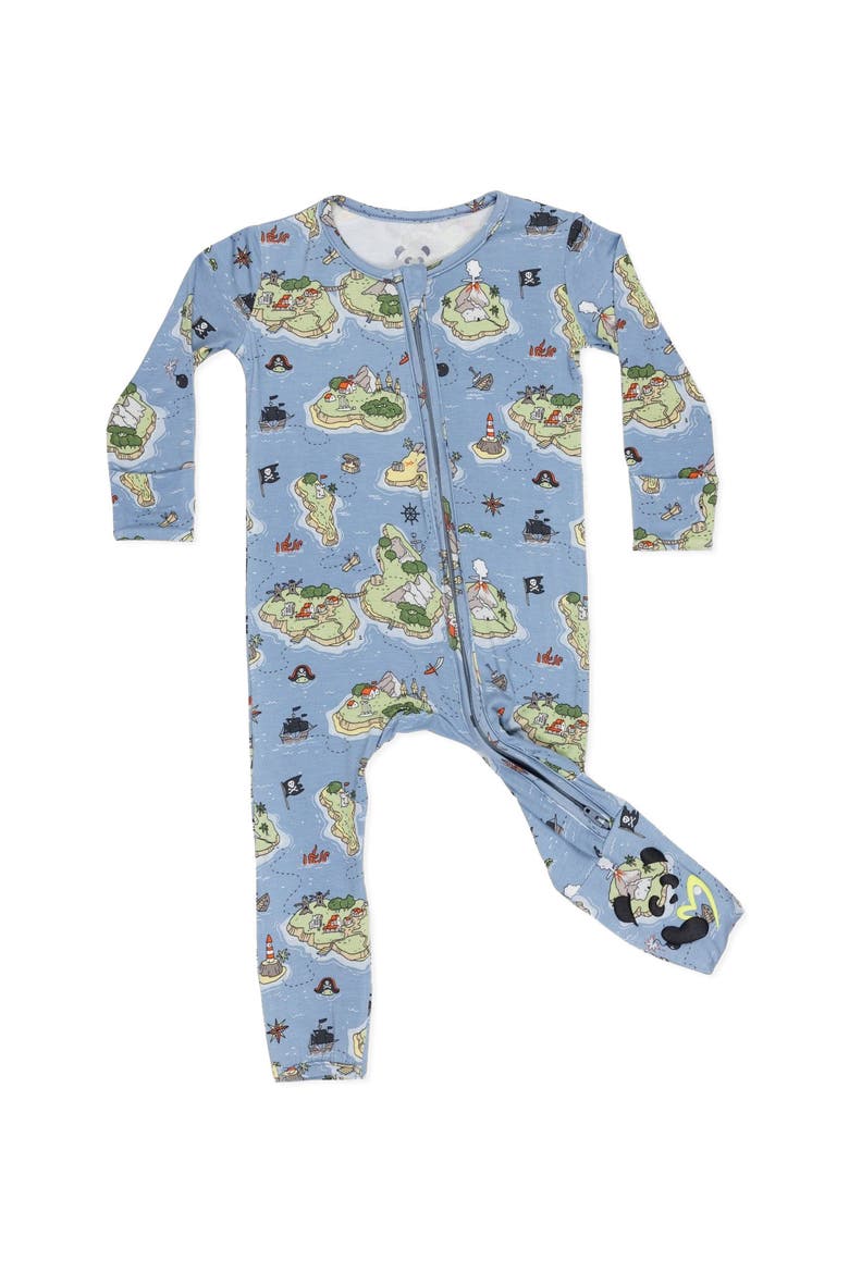 Baby Pirate Cove Convertible Footie, Main, color, Pirate Cove
