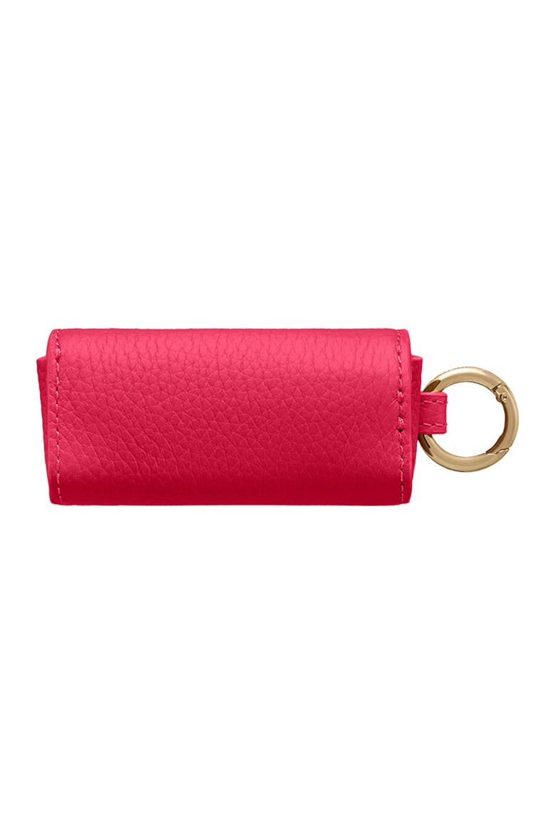 Leather Lipstick Charm, Alternate, color, Fuchsia Lavender