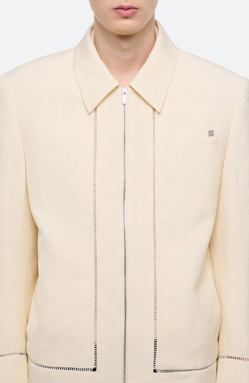 Helmut Lang Border Slub Viscose Jacket
