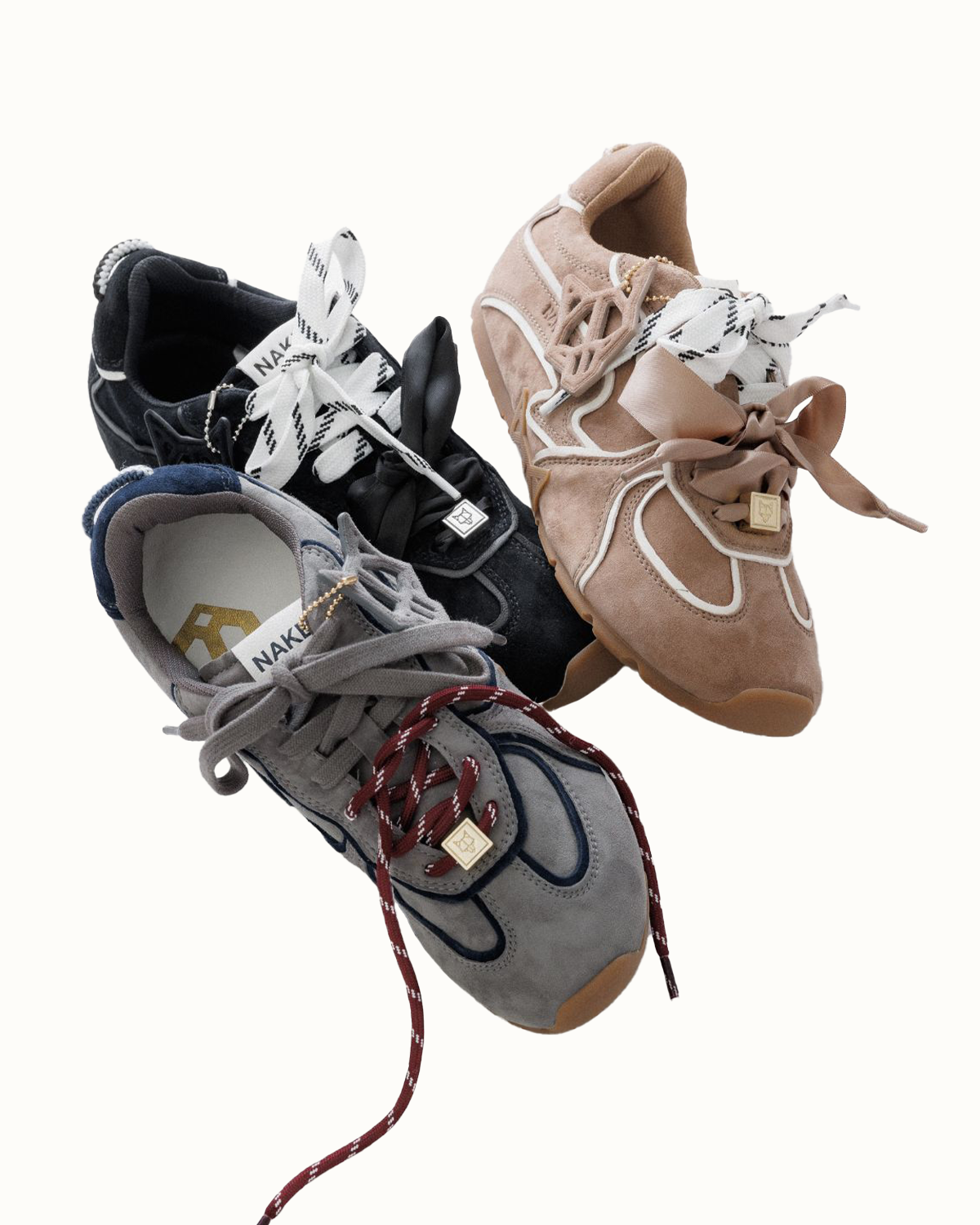 Naked Wolfe Adored Suede Sneaker, Alternate, color, Grey