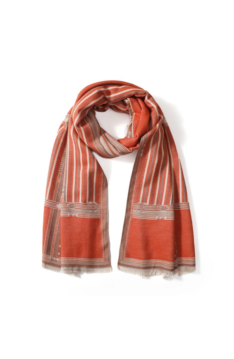 Youzey The Lola Scarf, Main, color, Orange
