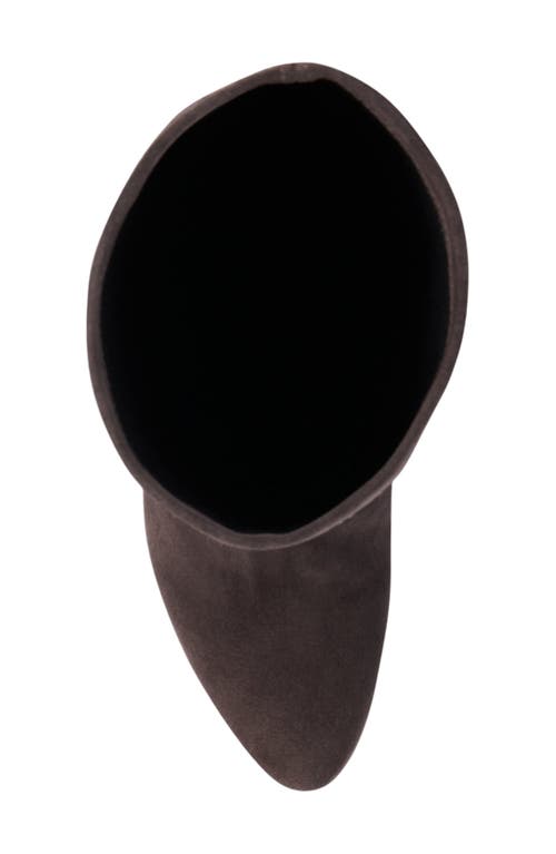 Aquatalia Rhumba Knee High Boot In Dark Brown