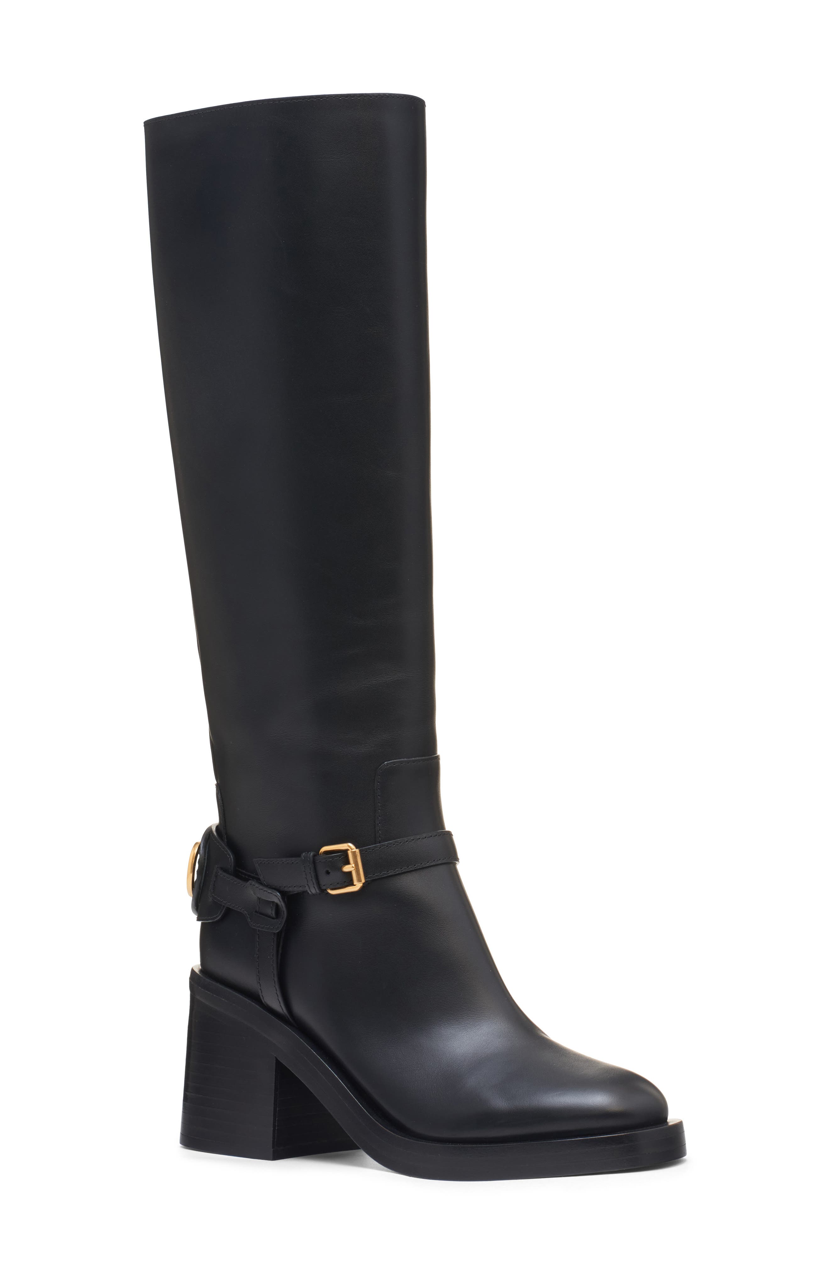 Valentino Garavani VLOGO Signature Boot, Main, color, Black
