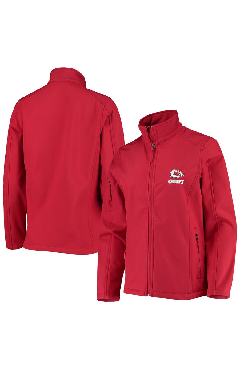DUNBROOKE Women's Red Kansas City Chiefs Full-Zip Sonoma Softshell Jacket, Alternate, color,