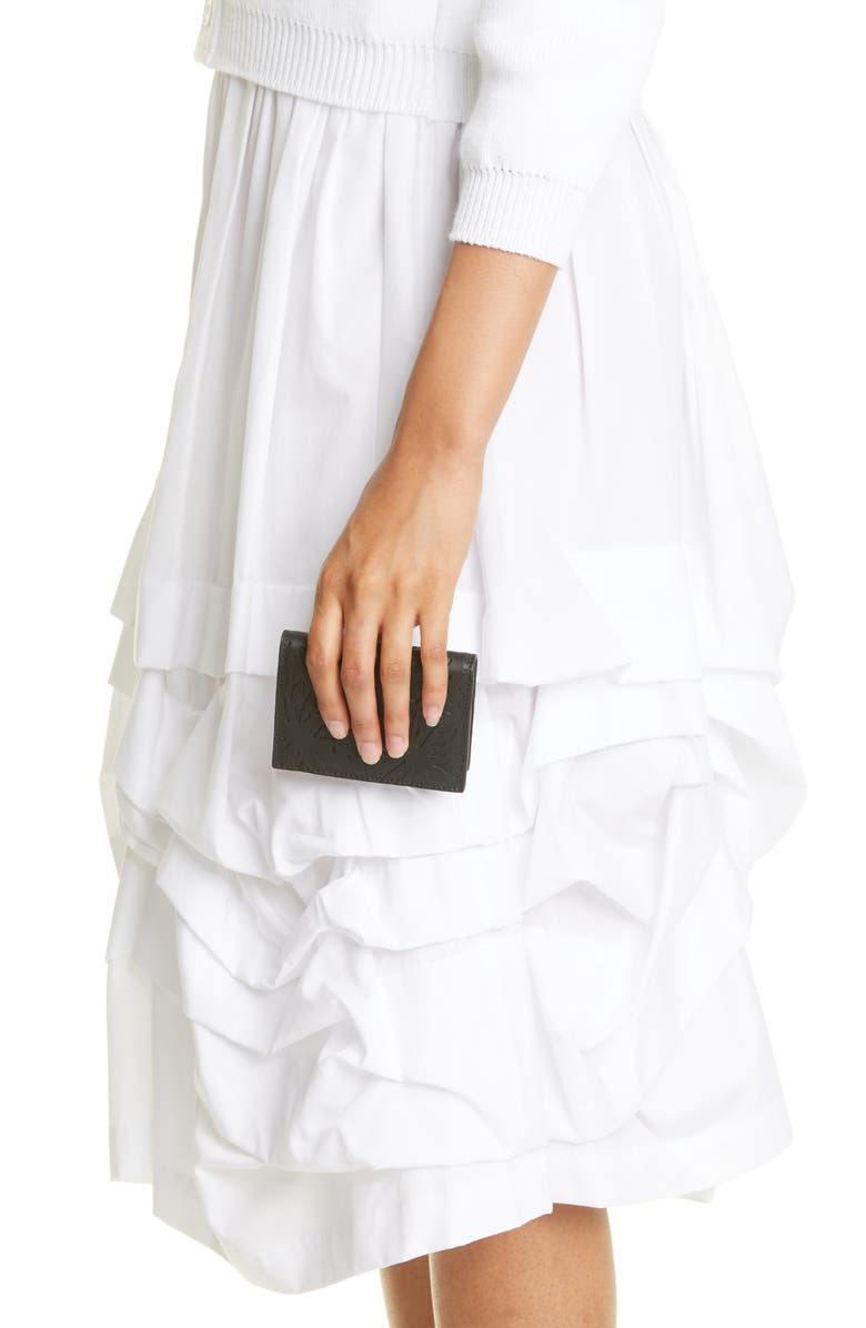 Comme des Garçons Wallets Forest Embossed Leather Bifold Wallet, Alternate, color, 