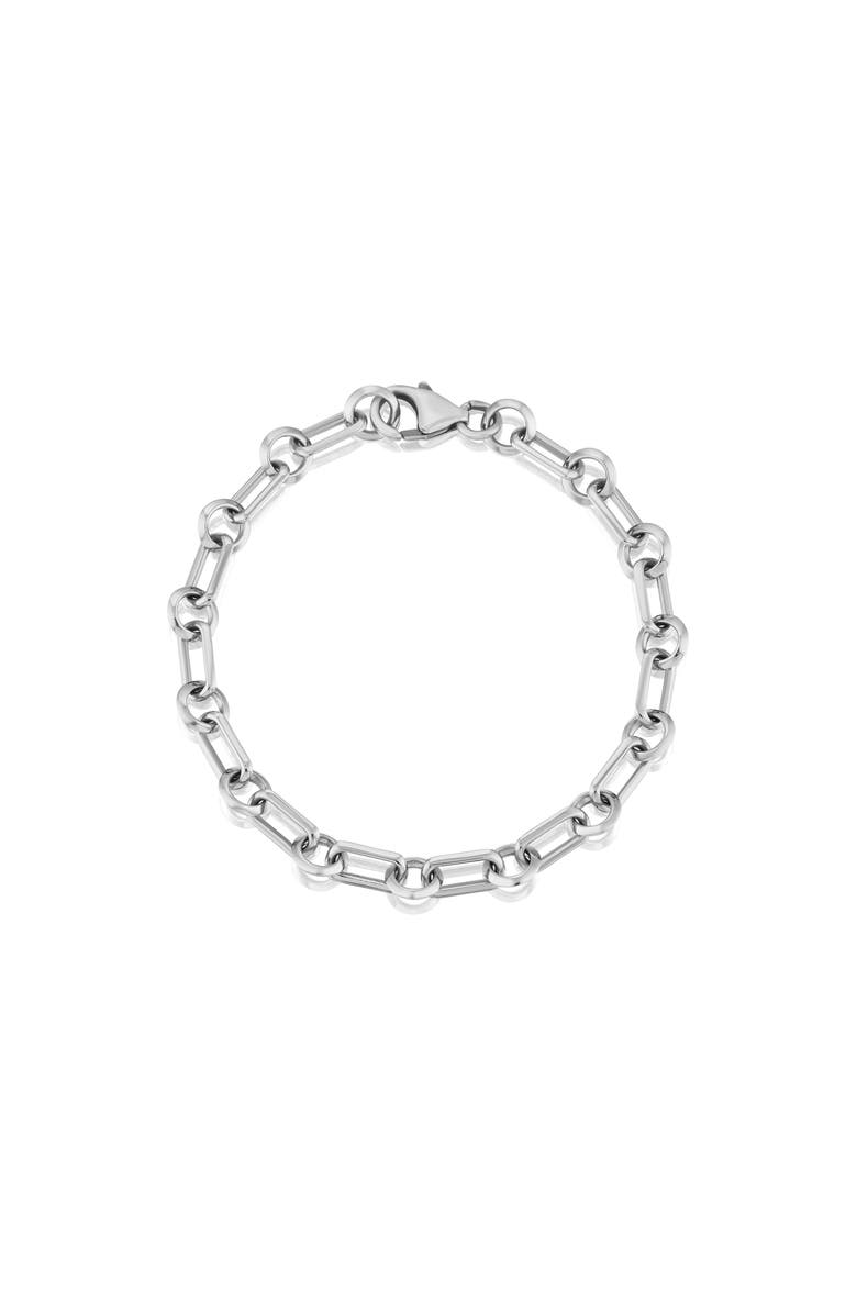 Sheryl Lowe Small Soho Chain Bracelet, Alternate, color, Sterling Silver