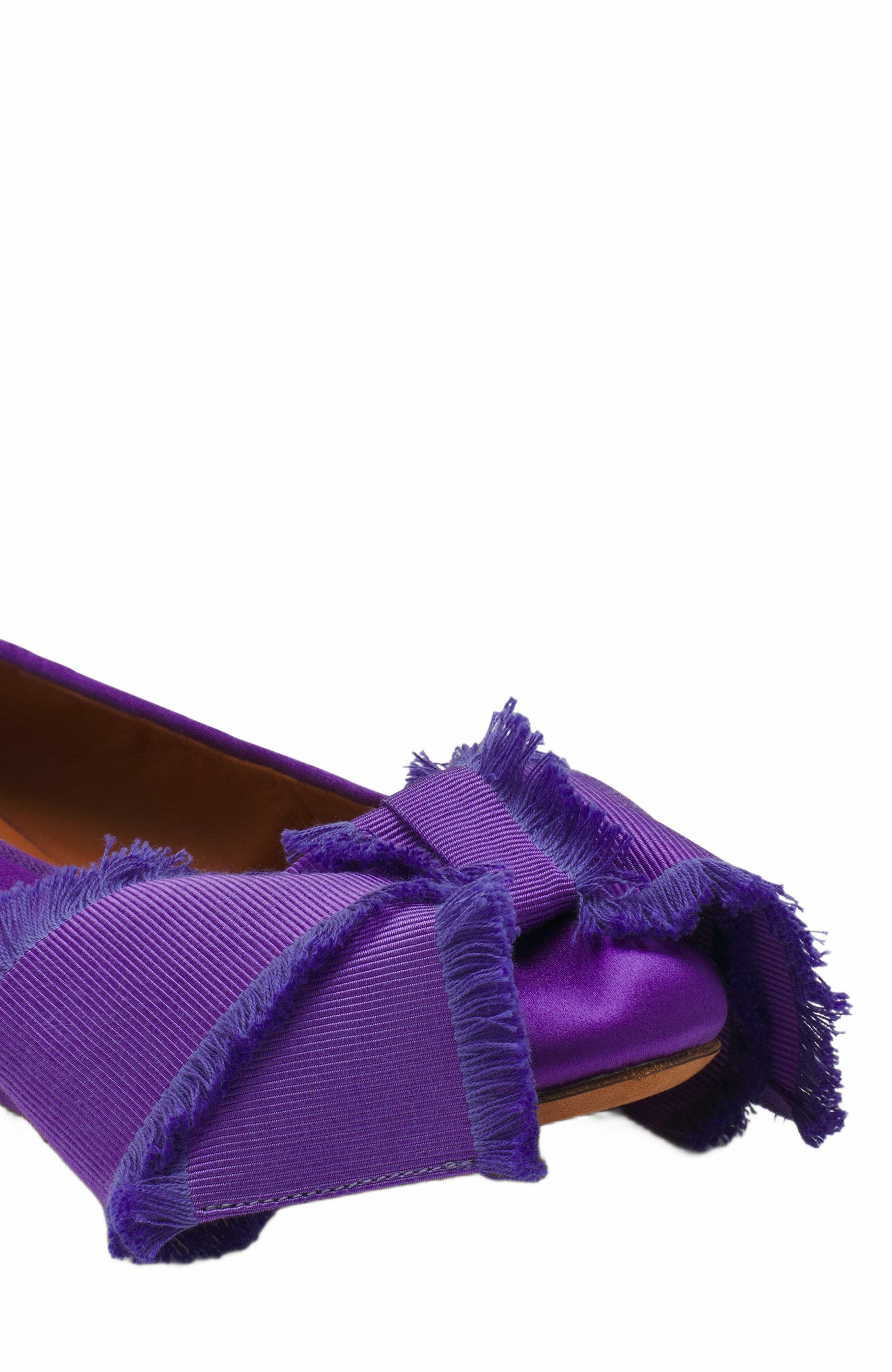 Lanvin Ballerina Flat With A Satin Bow, Alternate, color, 