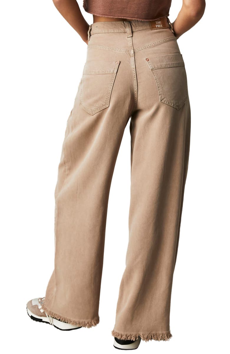 Free People We the Free Old West Slouchy Wide Leg Jeans, Alternate, color, 